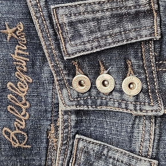 Vintage BUBBLEGUM Micro Dinem Skirt Sz 3/4 - Picture 14 of 16